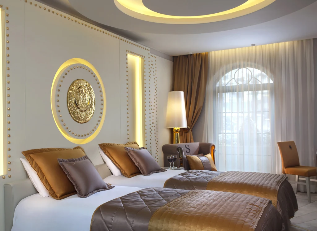 Chambre Deluxe Double ou Lits Jumeaux avec Balcon
